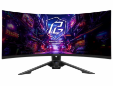 Phantom Gaming by Asrock monitor PG34QRT2B  34  /VA/3440x1440/180Hz/ 500cd/m2/1ms/DP/2x HDMI/repro/VESA/wifi anténa