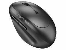 GENIUS Ergo 8350S Dark Grey/ vertikální/ 2400 dpi/ bezdrátová 2,4GHz+BT 5.3/ 6tlačítek/ Copilot/ tichá/ tmavě šedá