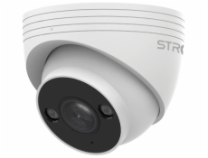 STRONG IP kamera TUR05DL0-P/ Turret/ PoE/ LAN/ 5Mpix/ objektiv 2,8mm/ duální vidění/ ONVIF/ bílá