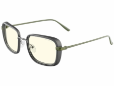 GUNNAR kancelářske/herní brýle FALLOUT VAULT 33 /GUNMETAL-OLIVE / * čirá skla * BLF 35 * GUNNAR focus