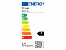 IMMAX NEO LITE SMART žárovka LED E27 14W RGB+CCTbarevná a bílá, stmívatelná, Wi-Fi, Beacon, TUYA