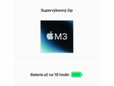 Apple MacBook Air 13 /M3/13,6 /2560x1664/16GB/256GB SSD/M3/Sequoia/Space Gray/1R
