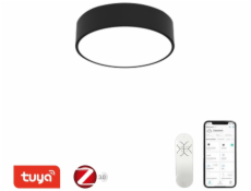 IMMAX NEO RONDATE SLIM SMART stropní svítidlo 25 x 7cm 18W Zigbee 3.0, TUYA, černé