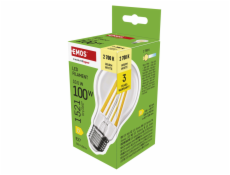 EMOS LED FLM A60 10,5W(100W) 1521lm E27 WW