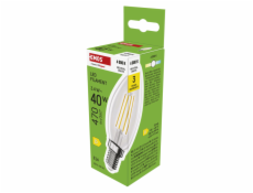 EMOS LED FLM CANDLE 3,4W(40W) 470lm E14 NW