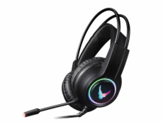 PLATINET VARR herní RGB headset s mikrofonem 2x3.5 jack