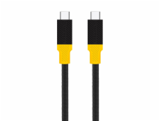 Tactical BlackBird Kabel USB4 1m Black/Yellow