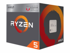 AMD Ryzen 5 3400G - 3.7 GHz - 4 jádra - 8 vláken - 4 MB vyrovnávací paměť - Socket AM4 - OEM