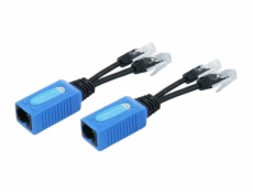 XtendLan POE extender, 2x PoE po jednom UTP kabelu, 100Mb