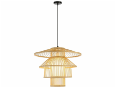 IMMAX BOHO PINCHOS designové závěsné svítidlo, D50cm, E27, bambusové dřevo