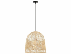 IMMAX BOHO PELO designové závěsné svítidlo, D40cm, E27, přírodní ratan