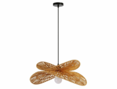 IMMAX BOHO MARIPOSA designové závěsné svítidlo, D50cm, E27, přírodní juta