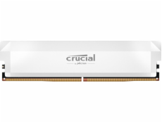Crucial Pro - Overclocking Edition - DDR5 - modul - 16 GB - DIMM 288-pin - 6400 MHz / PC5-51200 - CL38 - 1.35 V - bez vyrovnávací paměti - bez ECC - bílá