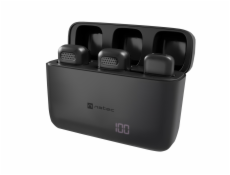 Mobilní bezdrátový mikrofon Natec HOPPER LAVALIER USB-C, 2 KS