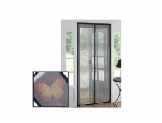 Síť do dveří proti hmyzu magnetická 218x96cm vzor motýl