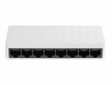 HiLook Powered by HIKVISION switch NS-0508D/ 8x port/ 1000 Mbps RJ45 ports/ 1 Gbps/ Plast
