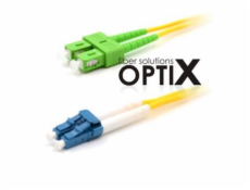 Patchcord FO duplex LC-SC/APC  9/125um SM, 0,5m, OS2, 1.8mm