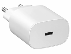 COLORWAY USB nabíječka/ 1x USB-C/ 25W/ Bílá