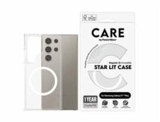 CARE by PanzerGlass Urban Combat - Zadní kryt pro mobilní telefon - termoplastický polyuretan (TPU), polykarbonát - bílá, hvězdné světlo - pro Samsung Galaxy S25 Ultra
