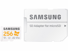 Samsung micro SDXC 256GB PRO plus Sonic + SD/micro SDXC/256GB/UHS-I U3 / Class 10/+ Adaptér/Bílá