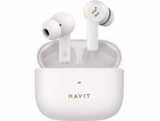 Havit TW958 Pro - Bezdrátová sluchátka TWS, béžová