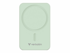 Verbatim Essential Power Bank magn.wirel. 20000mAh grün  32224