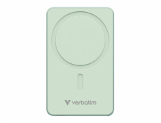 Verbatim Essential Power Bank magn.wirel. 5000mAh grün.  32226