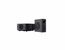 YABER K3 Pro, domácí projektor 1080P, 1600 ANSI lumenů, JBL repro, subwoofer, černá