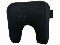 AROZZI Neck Pillow Velvet Black/ ergonomický polštář pod hlavu a krk/ sametově černý
