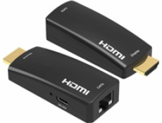 PREMIUMCORD HDMI FULL HD 1080p extender na 50m přes jeden kabel Cat5e/6
