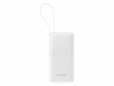 Powerbanka Baseus Bipow 2 10000mAh 20W s kabelem USB-C bílá