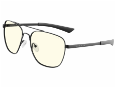 GUNNAR kancelářske/herní brýle  MUSTANG ONYX čirá skla BLF 35 GUNNAR focus