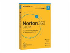 Norton 360 Deluxe - Pro Tech Data - licence na předplatné (1 rok) - 3 zařízení, cloudové úložiště 25 GB - stažení - ESD - Win, Mac, Android, iOS - Česká republika, Střední Evropa