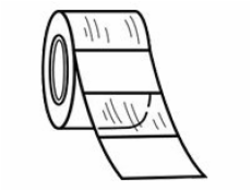 Panduit Self-Laminating Wire Marker Dispenser - Vinyl - bílá - 25.4 x 31.8 mm 200 štítky (1 role x 200) nálepky