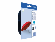 Brother LC225XLCBP - Vysoká výtěžnost - azurová - originální - blistr - inkoustová cartridge - pro Brother DCP-J4120, MFC-J4420, J4620, J5320, J5620, J5625, J5720; Business Smart MFC-J4420