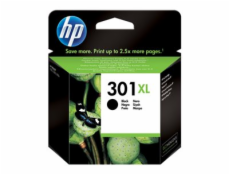 HP 301XL - 8 ml - Vysoká výtěžnost - černá - originální - inkoustová cartridge - pro HP DeskJet 1000, 1010, 1050 AiO, 1050A AiO, 1510 AiO, 2000, 2050 AiO, 2050A AiO, 2510 AiO, 2540 AiO, 3000, 3050 AiO