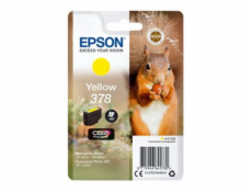 Epson 378 - 4.1 ml - žlutá - originální - blistr s RF / akustickým alarmem - inkoustová cartridge - pro Expression Home XP-8605, 8606; Expression Home HD XP-15000; Expression Photo XP-8500, 8700