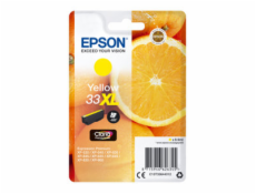 Epson 33XL - 8.9 ml - XL - žlutá - originální - blistr s RF / akustickým alarmem - inkoustová cartridge - pro Expression Home XP-635, 830; Expression Premium XP-530, 540, 630, 635, 640, 645, 830, 900