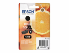Epson 33XL - 12.2 ml - XL - černá - originální - blistr s RF / akustickým alarmem - inkoustová cartridge - pro Expression Home XP-635, 830; Expression Premium XP-530, 540, 630, 635, 640, 645, 830, 900