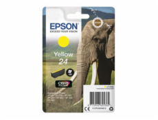 Epson 24 - 4.6 ml - žlutá - originální - blistr s RF alarmem - inkoustová cartridge - pro Expression Photo XP-55, 750, 760, 850, 860, 950, 960, 970; Expression Premium XP-750, 850