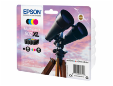 Epson 502XL Multipack - 4-balení - 28.4 ml - Vysoká kapacita - černá, žlutá, azurová, purpurová - originální - blistr s RF / akustickým alarmem - inkoustová cartridge - pro Expression Home XP-5100, XP