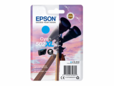 Epson 502XL - 6.4 ml - Vysoká kapacita - azurová - originální - blistr s RF / akustickým alarmem - inkoustová cartridge - pro Expression Home XP-5100, XP-5150; WorkForce WF-2860, WF-2865DWF, WF-2880DW
