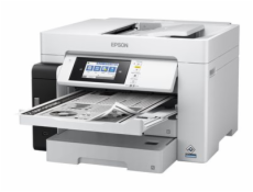 Epson EcoTank Pro ET-M16680 - Multifunkční tiskárna - Č/B - tryskový - A3 (média) - až 25 stran/min. (tisk) - 550 listy - USB 2.0, LAN, Wi-Fi(ac), hostitel USB