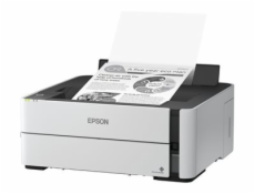 Epson EcoTank ET-M1180 - Tiskárna - Č/B - Duplex - tryskový - plnitelný - A4/Legal - 1200 x 2400 dpi - až 20 stran/min. - kapacita: 250 listy - USB 2.0, LAN, Wi-Fi