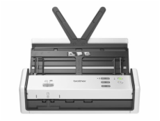Brother ADS-1300 - Skener dokumentů - Duální CIS - Duplex - A4 - 600 dpi x 600 dpi - až 30 stran za min. (ČB) / až 30 stran za min. (barevný) - ADF (20 listy) - USB 2.0 (Host), USB-C 3.2 Gen 1