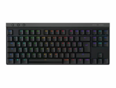 Logitech G G515 - Klávesnice - technologie LIGHTSPEED - TKL - podsvícení - bezdrátový - 2.4 GHz, Bluetooth, USB - QWERTZ - česká - klávesový spínač: GL Tactile - černá