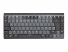 Logitech Master Series MX Mechanical Mini - Klávesnice - podsvícená - bezdrátový - Bluetooth LE - QWERTY - Skandinávské (dánština/finština/norština/švédština) - klávesový spínač: funkce Tactile Quiet 