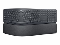 Logitech ERGO K860 - Klávesnice - bezdrátový - 2.4 GHz, Bluetooth 5.0 - QWERTY - US mezinárodní - grafit