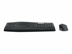 Logitech MK850 Performance - Klávesnice a sada myši - bezdrátový - Bluetooth, 2.4 GHz - AZERTY - francouzská