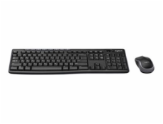 Logitech MK270 Wireless Combo - Klávesnice a sada myši - bezdrátový - 2.4 GHz - britská
